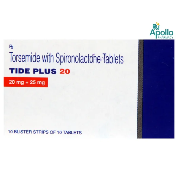 Tide Plus 20 Tablet 10's, Pack of 10