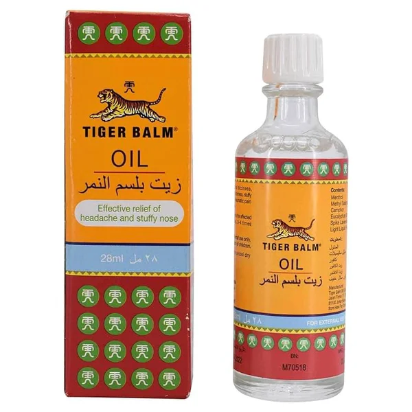 Tiger Balm Oil, 28 ml, Pack of 1