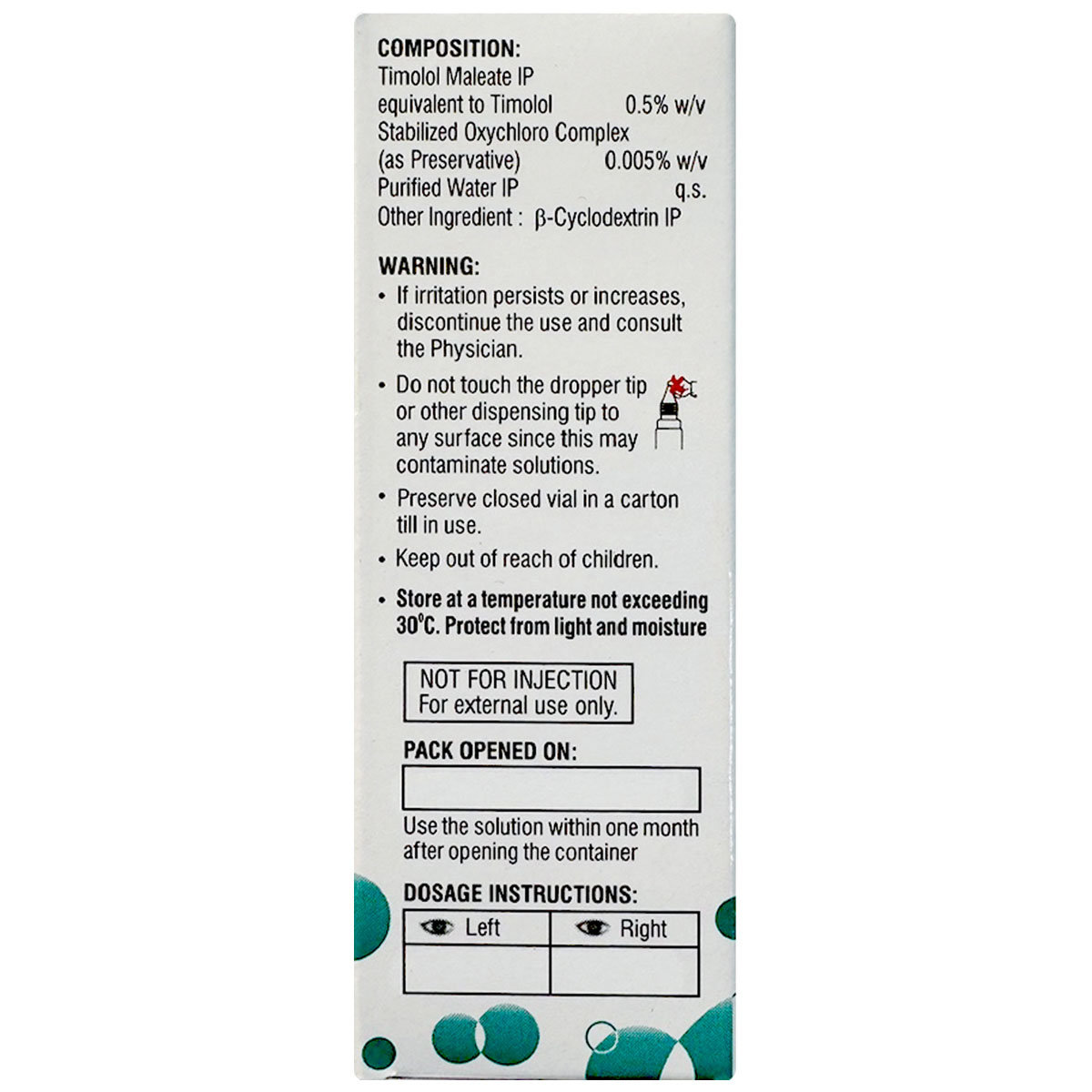 Timo Eye Drops 5 ml, Pack of 1 EYE DROP Timo Eye Drops 5 ml, Pack of 1 EYE DROP