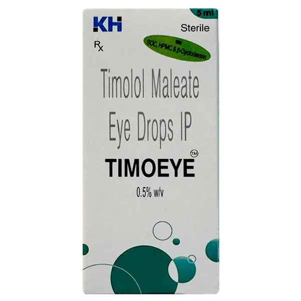 Timoeye Eye Drops 5 ml, Pack of 1 EYE DROPS