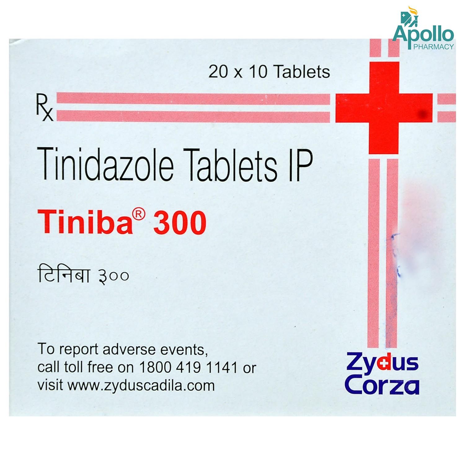 Buy Tiniba 300 Tablet 10's Online