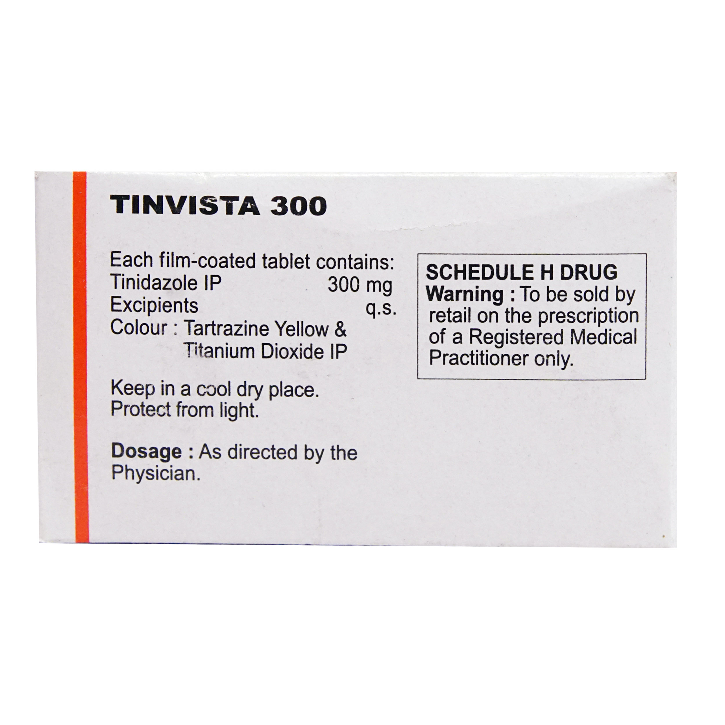 TINVISTA 300MG TABLET, Pack of 10 TABLETS TINVISTA 300MG TABLET, Pack of 10 TABLETS