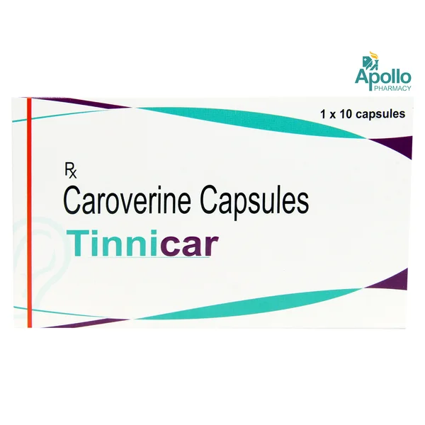 Tinnicar Capsule 10's, Pack of 10 CAPSULES