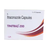 Tinitraz-200 Capsule 10's, Pack of 10 CAPSULES