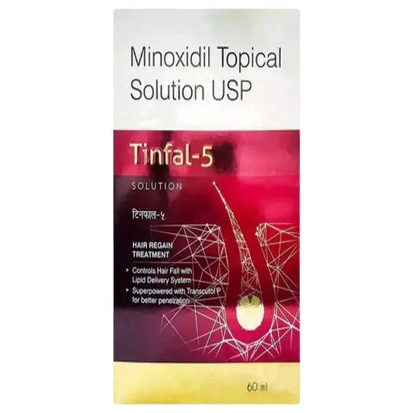 Tinfal-5 Topical Solution 60 ml