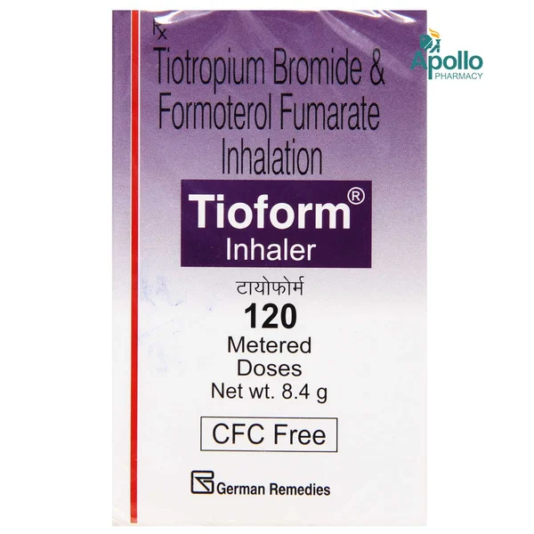 Tioform Inhaler 120 mdi, Pack of 1 INHALER