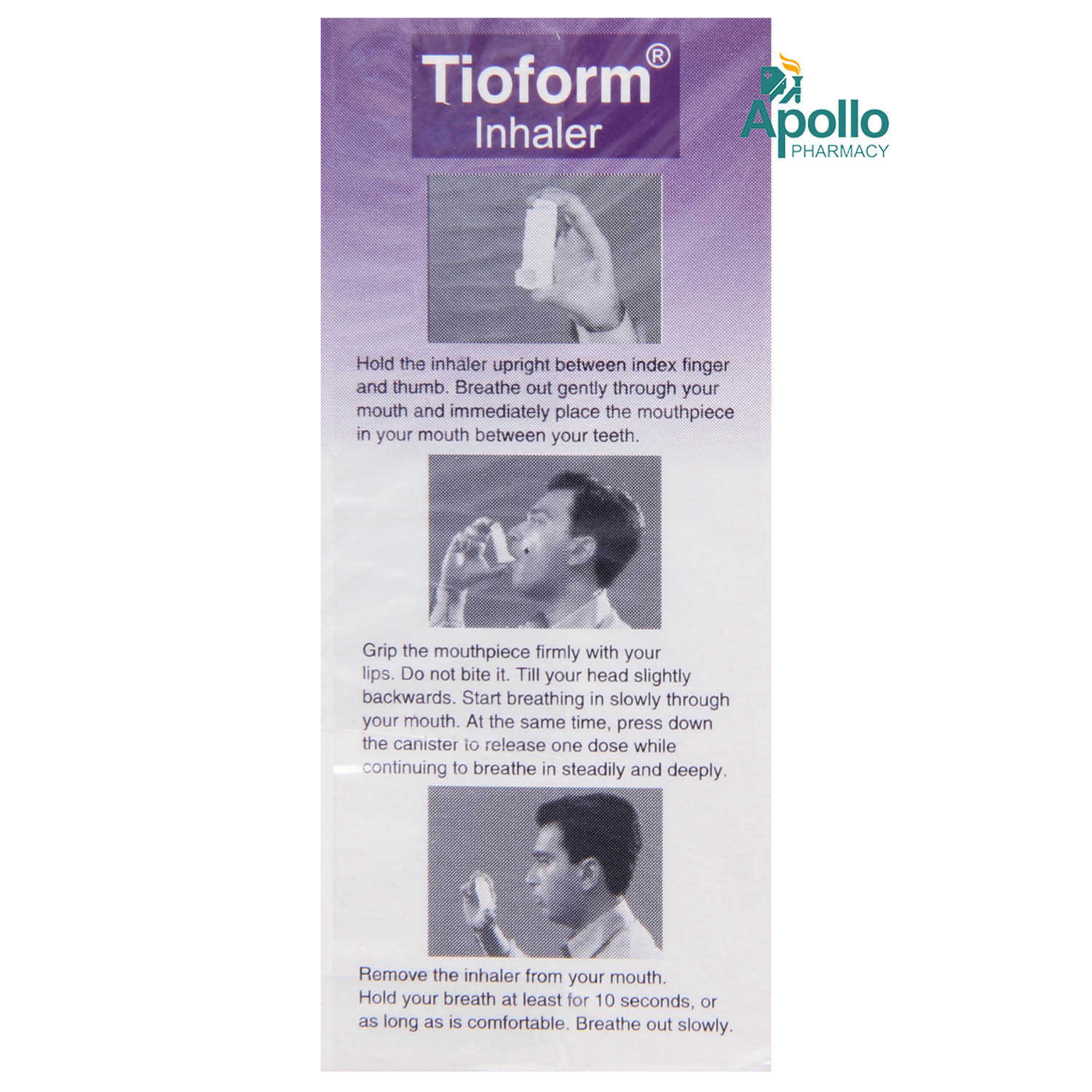 Tioform Inhaler 120 mdi, Pack of 1 INHALER Tioform Inhaler 120 mdi, Pack of 1 INHALER