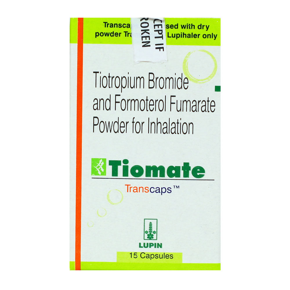 Buy Tiomate Transcaps 15's Online