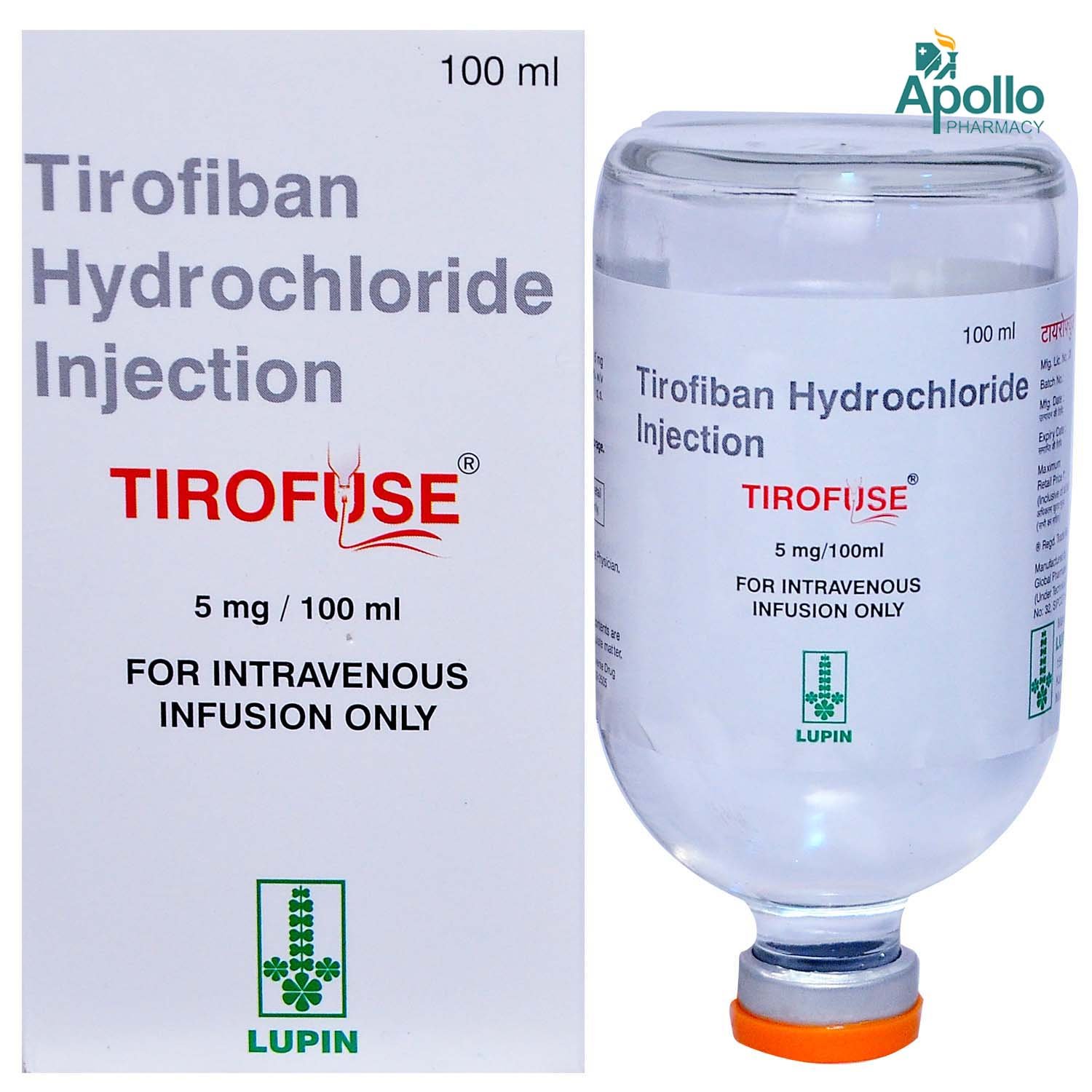 TIROFUSE INJECTION 100ML, Pack of 1 INJECTION TIROFUSE INJECTION 100ML, Pack of 1 INJECTION