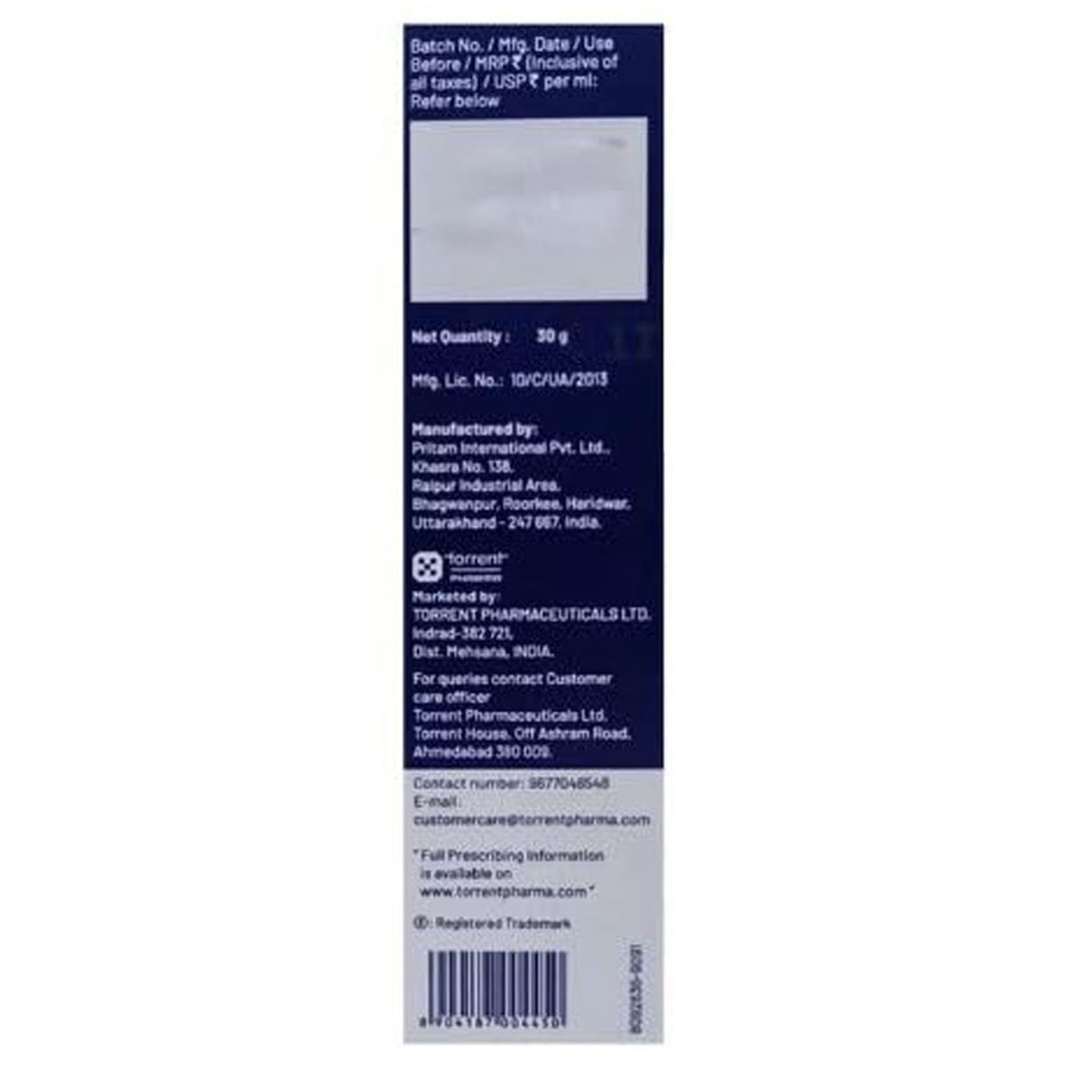 Tivenca Gel 30 gm, Pack of 1 Tivenca Gel 30 gm, Pack of 1