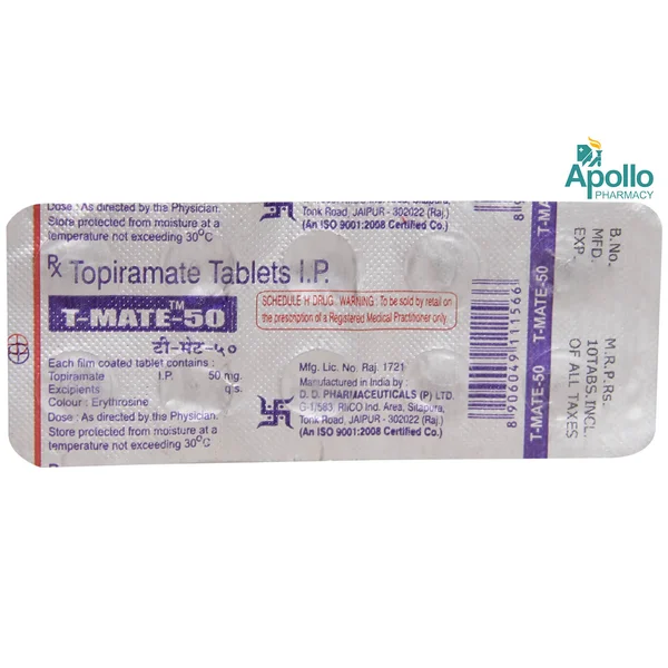 TMATE 50MG TABLET