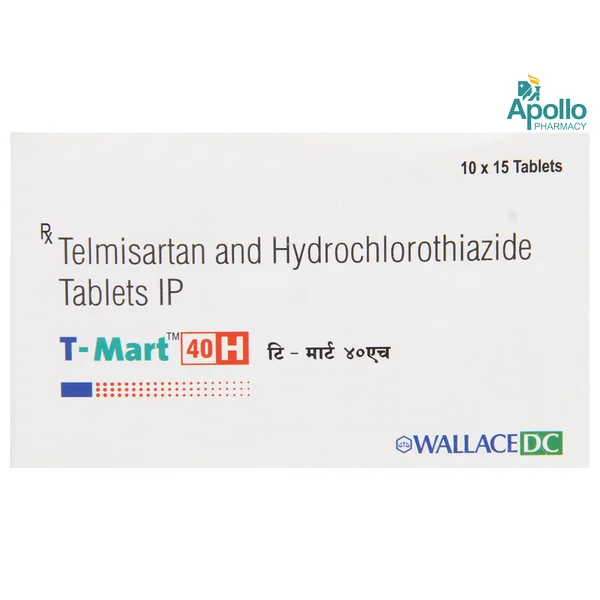 T-Mart H 40 mg/12.5 mg Tablet 15's