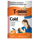 T-Minic Orange Flavour Oral Drops, 15 ml, Pack of 1 Oral Drops