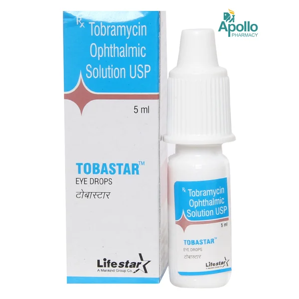 Tobastar Eye/Ear Drops 5 ml, Pack of 1 EYE/DROPS