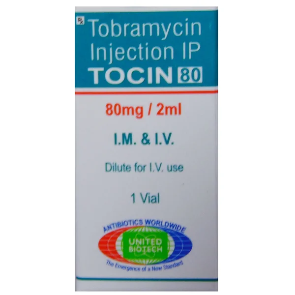 Tocin 80 mg Injection 2 ml