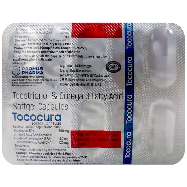 Tococura Softgel Capsule 10's