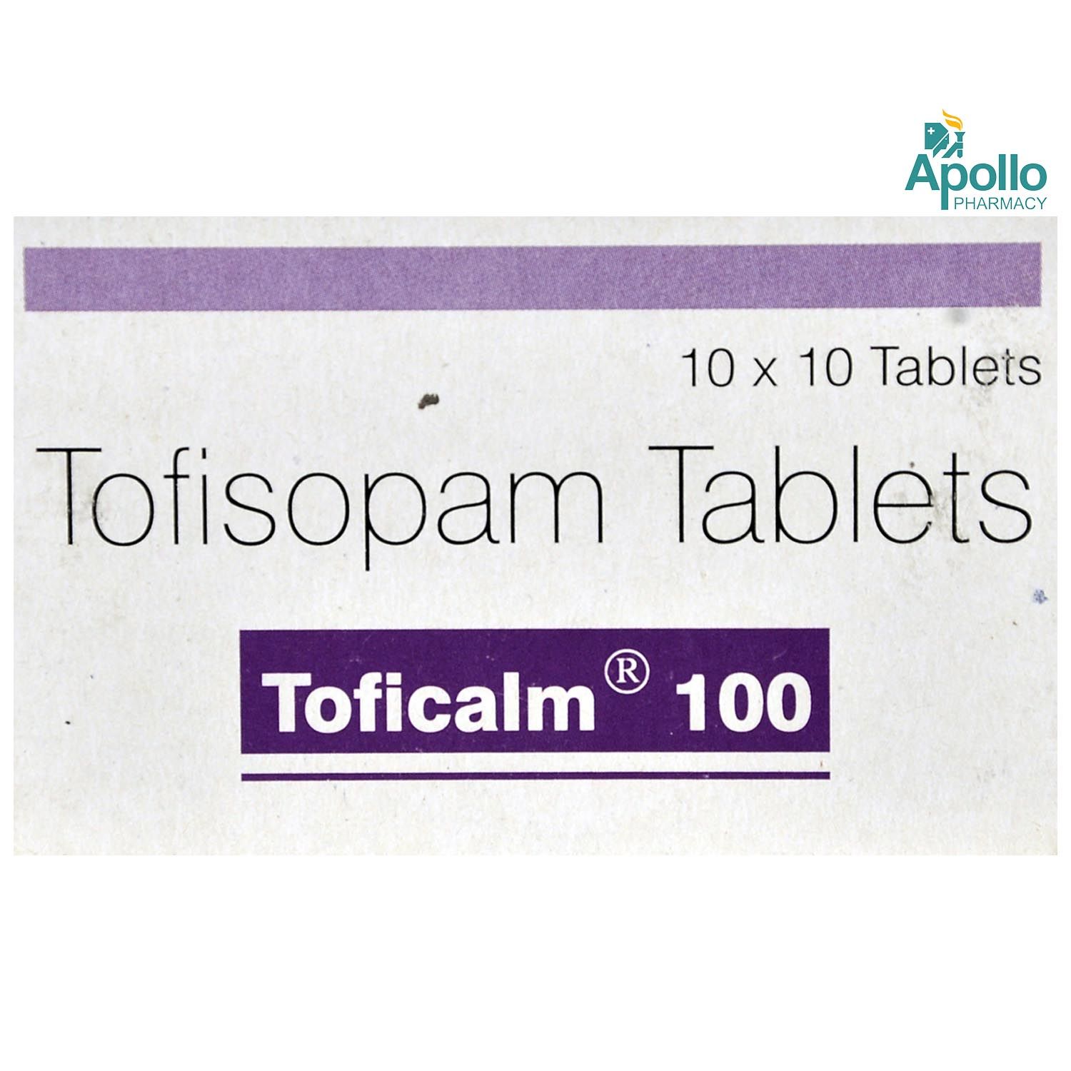 Buy Toficalm 100 Tablet 10's Online