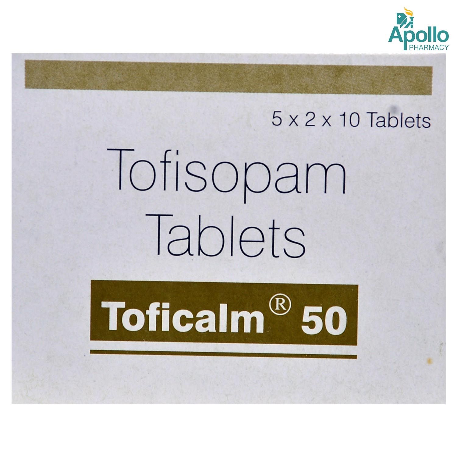 Buy Toficalm 50 Tablet 10's Online
