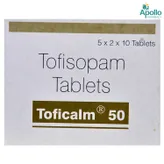 Toficalm 50 Tablet 10's, Pack of 10 TABLETS