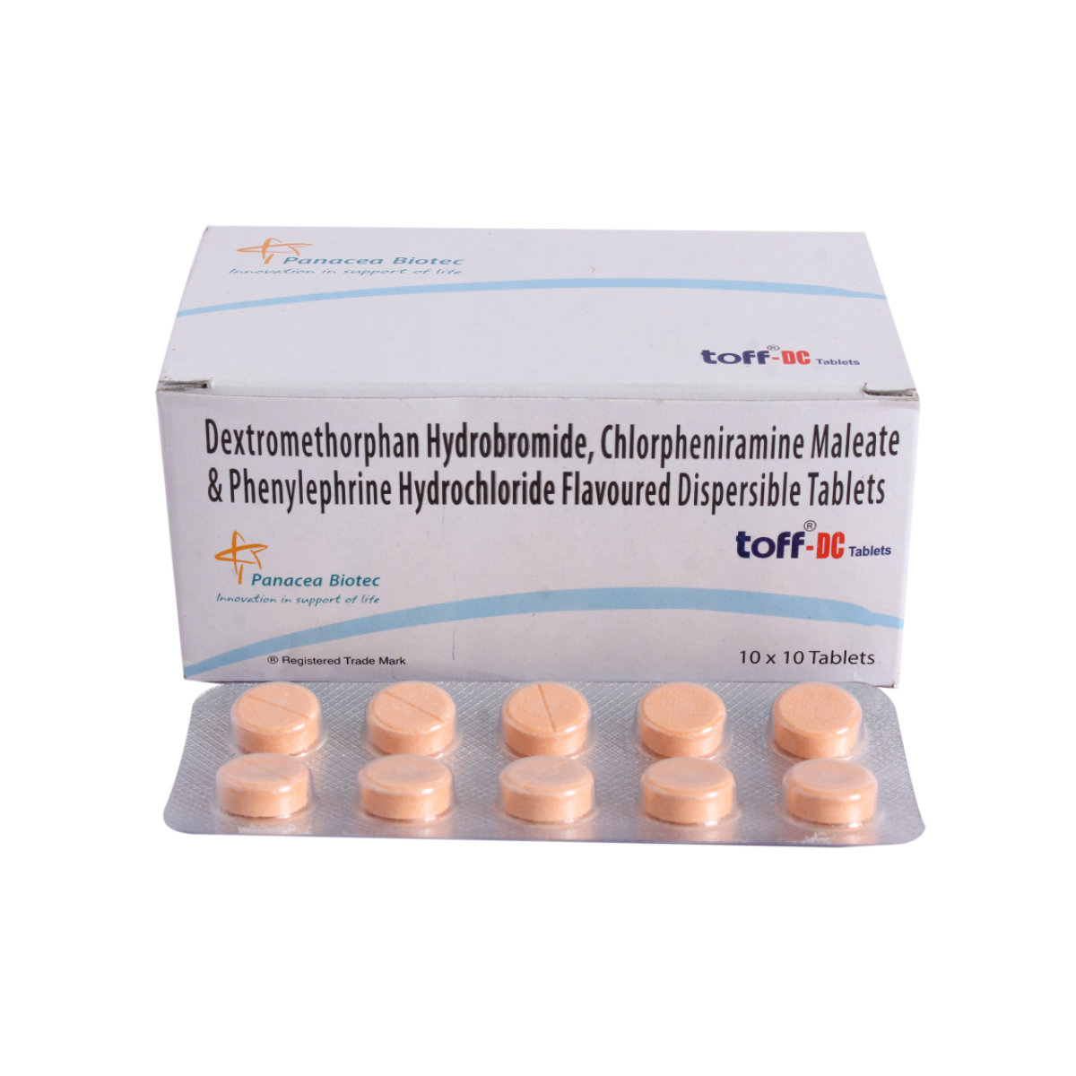 Toff DC DT Tablet 10's, Pack of 10 TABLETS Toff DC DT Tablet 10's, Pack of 10 TABLETS