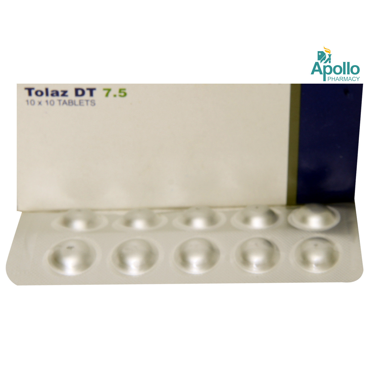 Tolaz DT 7.5 Tablet 10's, Pack of 10 TabletS Tolaz DT 7.5 Tablet 10's, Pack of 10 TabletS