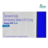 Tolaz DT 2.5 Tablet 15's, Pack of 15 TABLETS