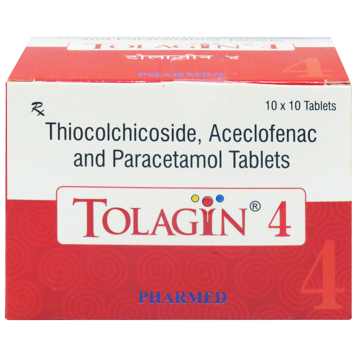 Tolagin 4 Tablet 10's, Pack of 10 Tolagin 4 Tablet 10's, Pack of 10