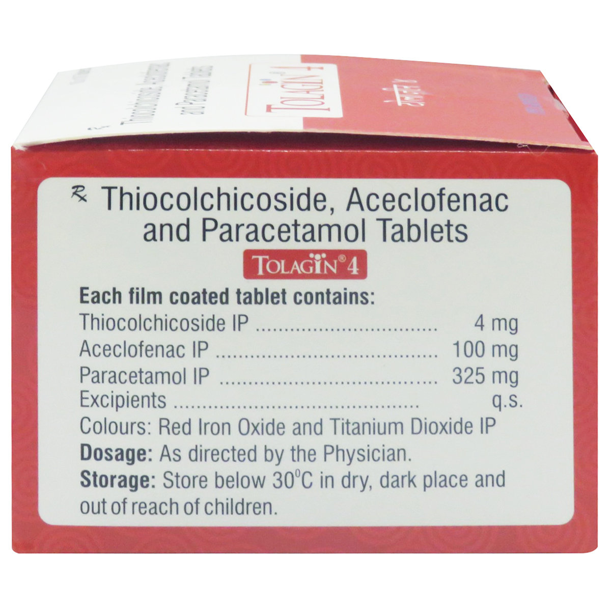 Tolagin 4 Tablet 10's, Pack of 10 Tolagin 4 Tablet 10's, Pack of 10