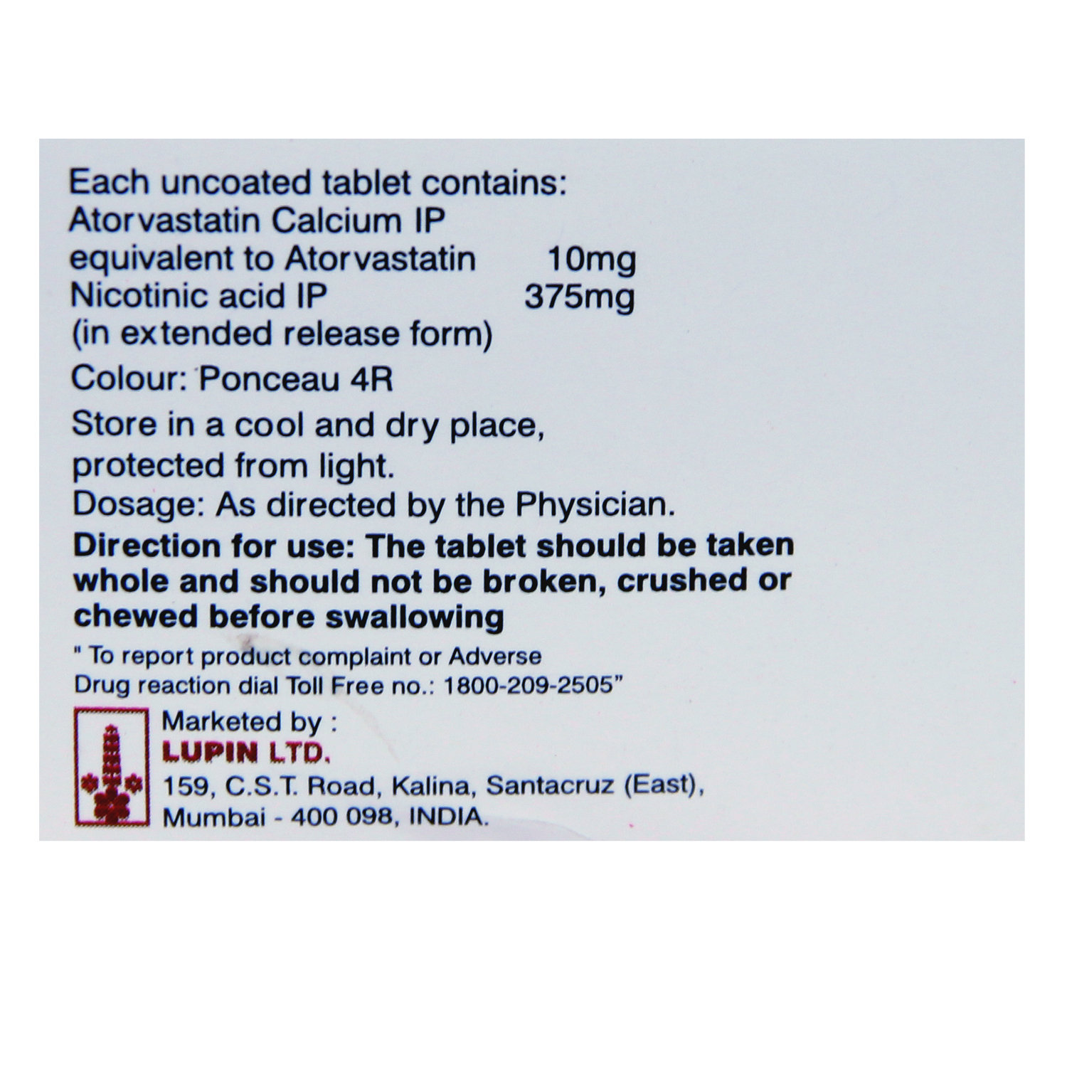 Tonact Plus Tablet 10's, Pack of 10 TABLETS Tonact Plus Tablet 10's, Pack of 10 TABLETS