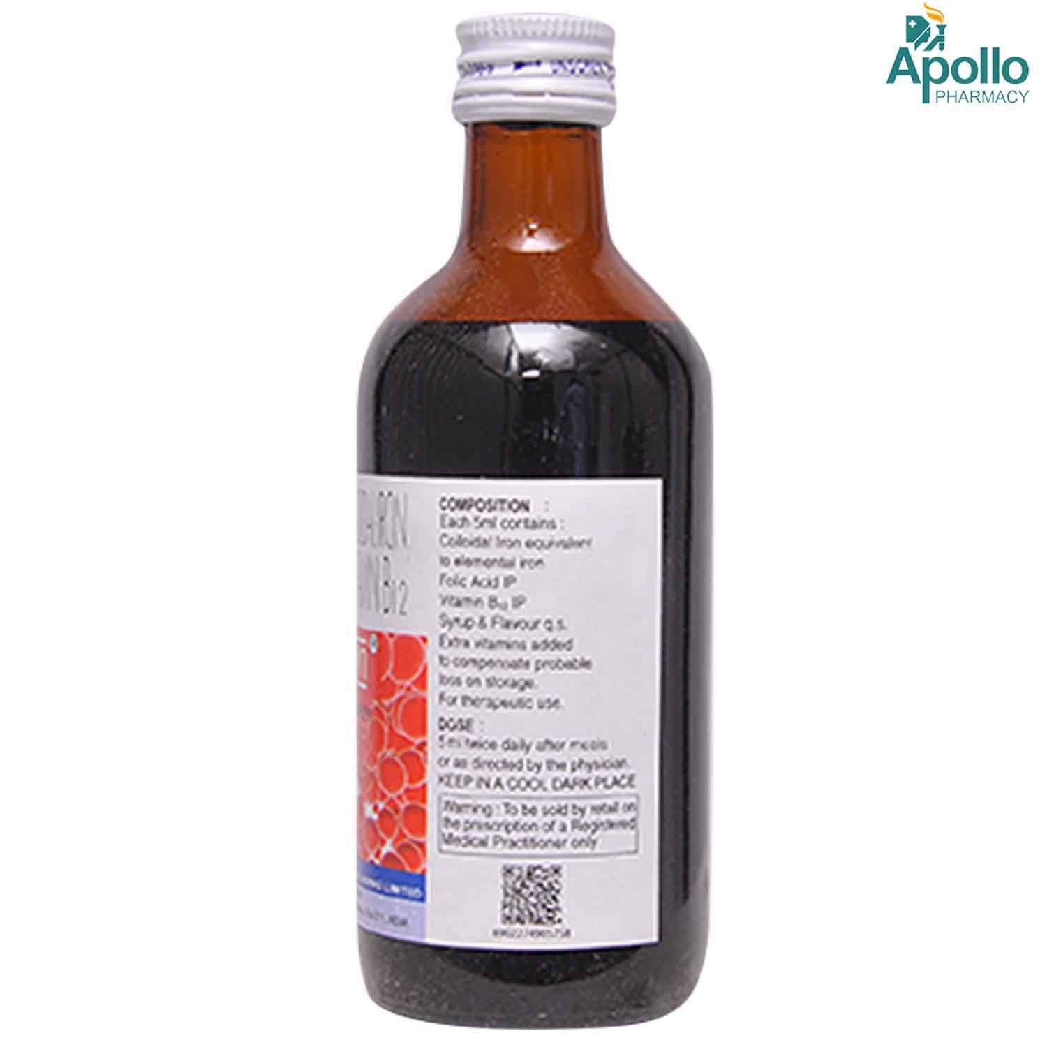 Tonoferon Syrup 200 ml Price, Uses, Side Effects, Composition - Apollo ...