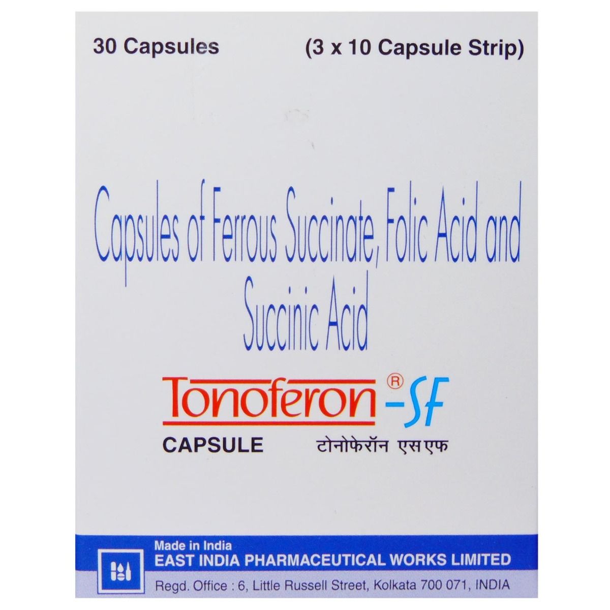 Buy Tonoferon SF Capsule 10's Online