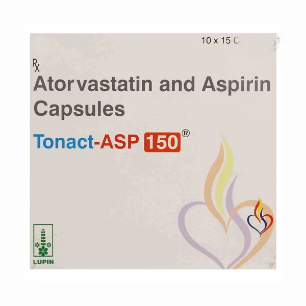 Tonact ASP 150 Capsule 15's