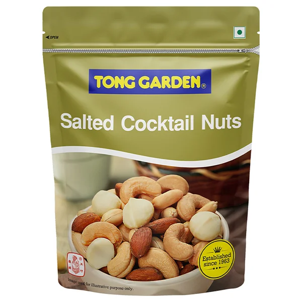 Tong Garden Salted Cocktail Nuts, 140 gm, Pack of 1