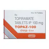 Topaz 100 Tablet 10's, Pack of 10 TABLETS