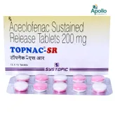 Topnac SR Tablet 10's, Pack of 10 TABLETS