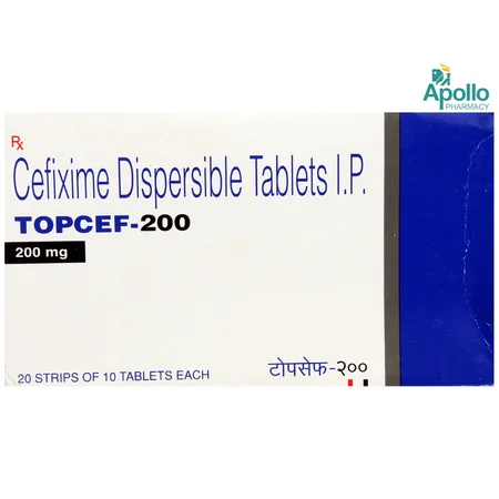 Topcef-200 Tablet 10's