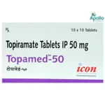 Topamed 50 Tablet 