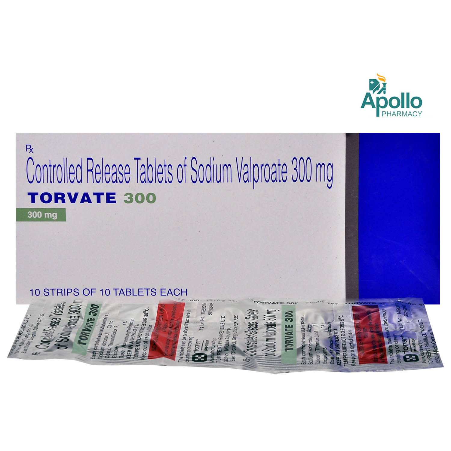 TORVATE 300MG TABLET, Pack of 10 TABLETS TORVATE 300MG TABLET, Pack of 10 TABLETS
