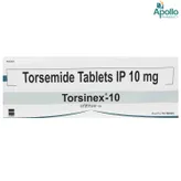 Torsinex 10 Tablet 10's, Pack of 10 TABLETS