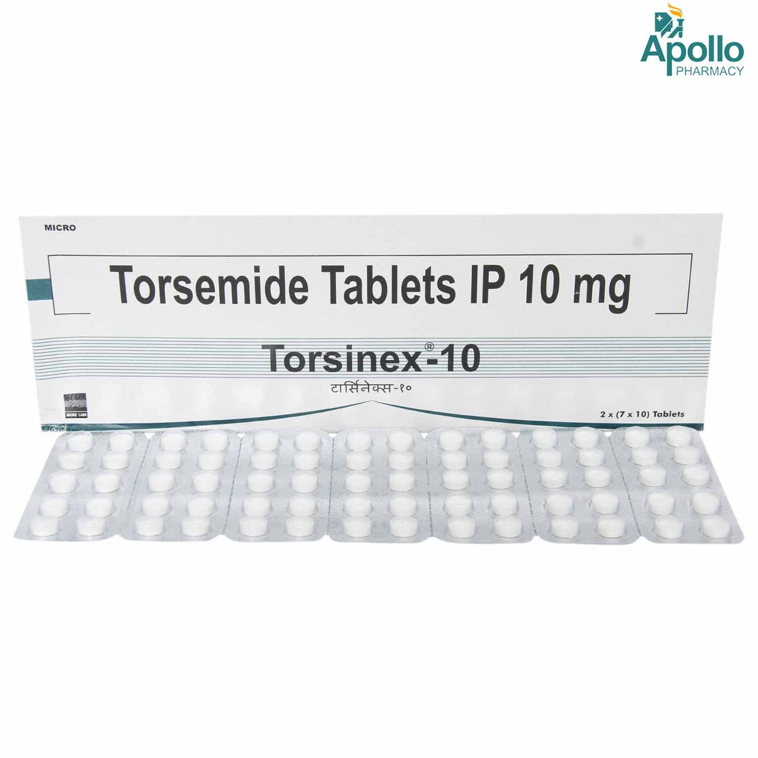 Torsinex 10 Tablet 10's, Pack of 10 TABLETS Torsinex 10 Tablet 10's, Pack of 10 TABLETS