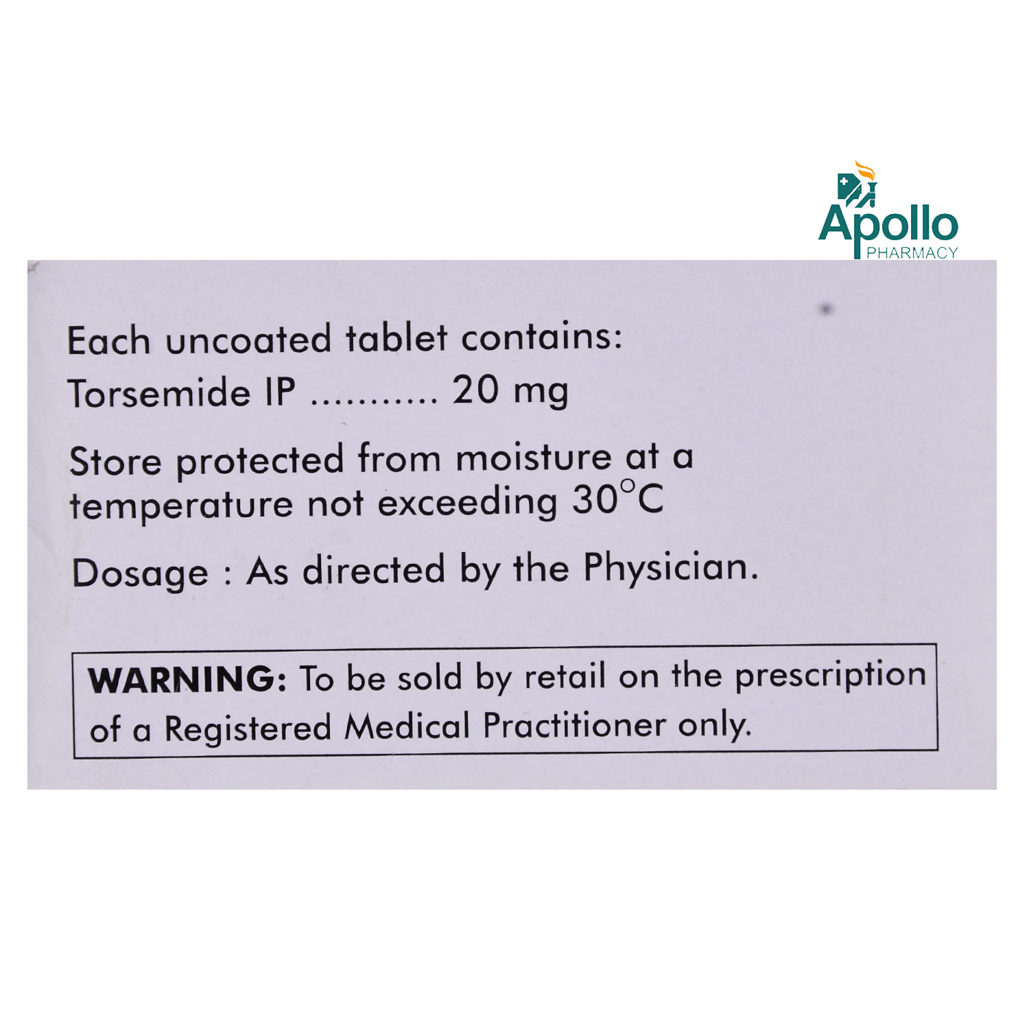 Torsinex-20 Tablet 10's, Pack of 10 TabletS Torsinex-20 Tablet 10's, Pack of 10 TabletS