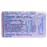 TOR 20MG TABLET, Pack of 15 TABLETS