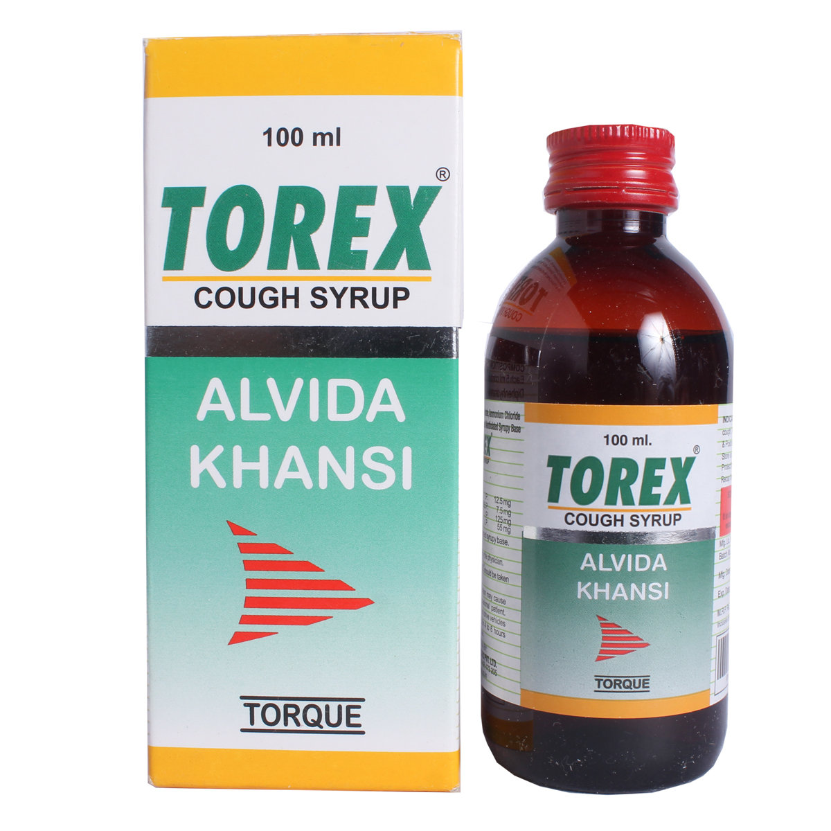 Torex Cough Syrup 100 ml, Pack of 1 Syrup Torex Cough Syrup 100 ml, Pack of 1 Syrup