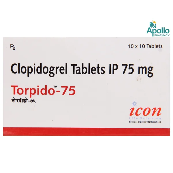 Torpido 75 mg Tablet 10's