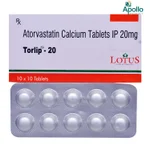 TORLIP 20MG TABLET 