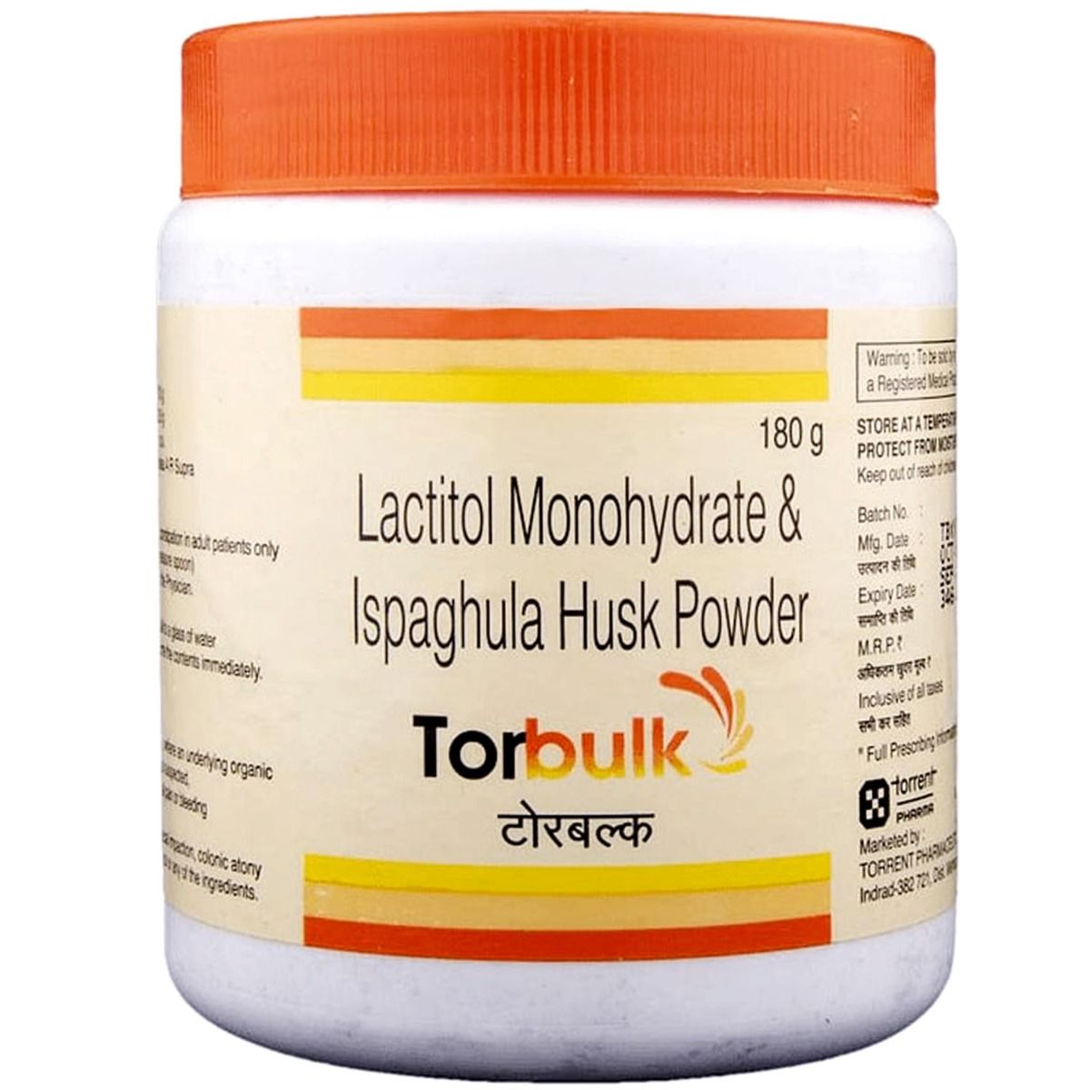 Torbulk Powder 180 gm Price, Uses, Side Effects, Composition Apollo