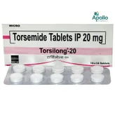 Torsilong-20mg Tablet 10's, Pack of 10 TABLETS