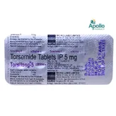 Torsilong-5mg Tablet 10's, Pack of 10 TabletS
