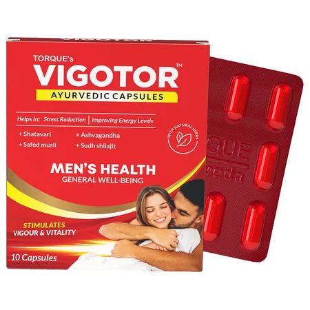 Torques Vigotor Ayurvedic, 10 Capsules
