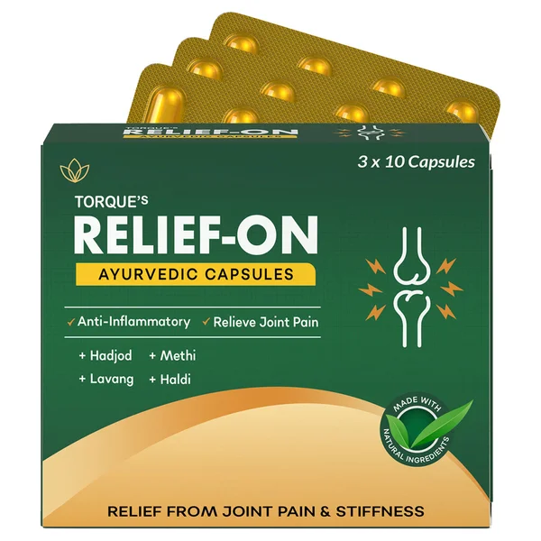 Torques Relief On Ayurvedic, 30 Capsules
